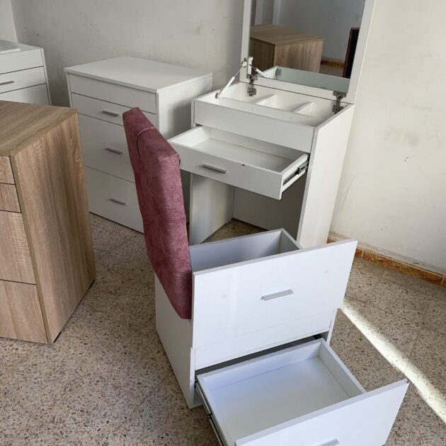 coiffeuse moderne 3 en 1