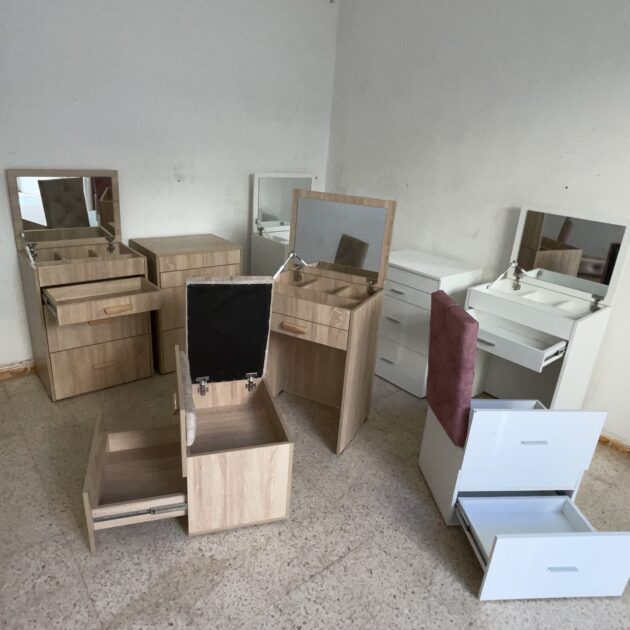 coiffeuse moderne 3 en 1